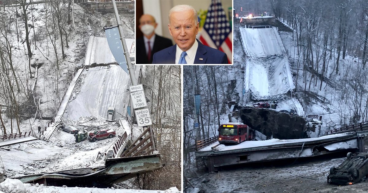 q1 7 1.jpg?resize=1200,630 - BREAKING: Pittsburgh Bridge Comes CRASHING DOWN Moments Before President Biden's Visit