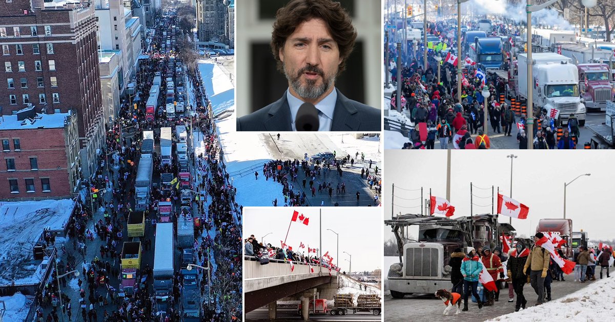 q1 8 1.jpg?resize=1200,630 - JUST IN: Justin Trudeau & Family Scramble For Protection As They're 'Forced' To Flee The Country's Capital Amid Security Concerns