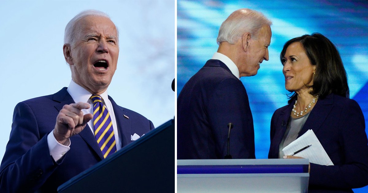 q1 8.jpg?resize=412,275 - Joe Biden Refers To Kamala Harris As "President" AGAIN During His Speech On Voting Rights