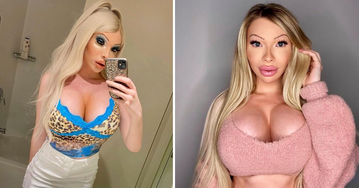 q4 2 1.jpg?resize=412,232 - “My Goal Is To Look As FAKE As Possible”- Woman Splashes Out 50K On Plastic Surgery