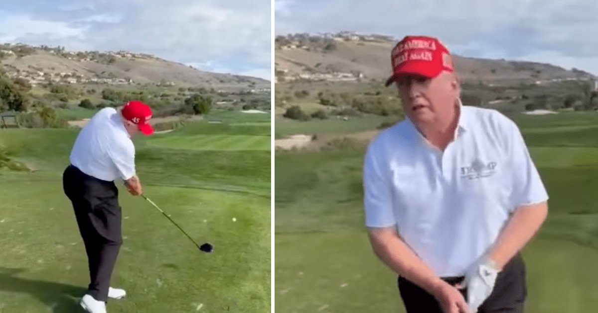 q4 6 1.jpg?resize=1200,630 - Donald Trump 'Confidently' Declares Himself As The '45th & 47th' US President While Playing Golf