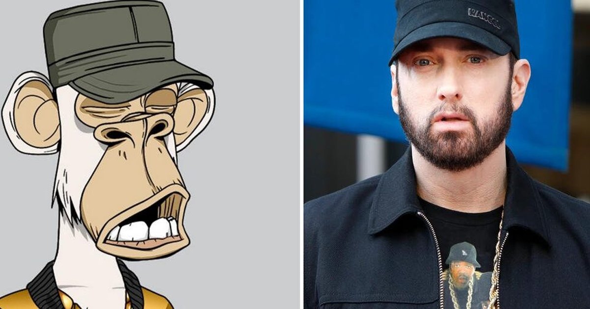 q5 3.jpg?resize=1200,630 - Rapper Eminem Spends $450,000 On An NFT 'Ape' That Resembles HIM