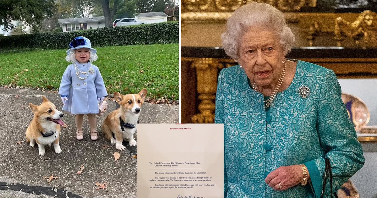 q8 1.jpg?resize=1200,630 - Ohio Toddler Receives Letter From The Queen That Thanked Her For Dressing Up In 'Splendid' Monarch Outfit