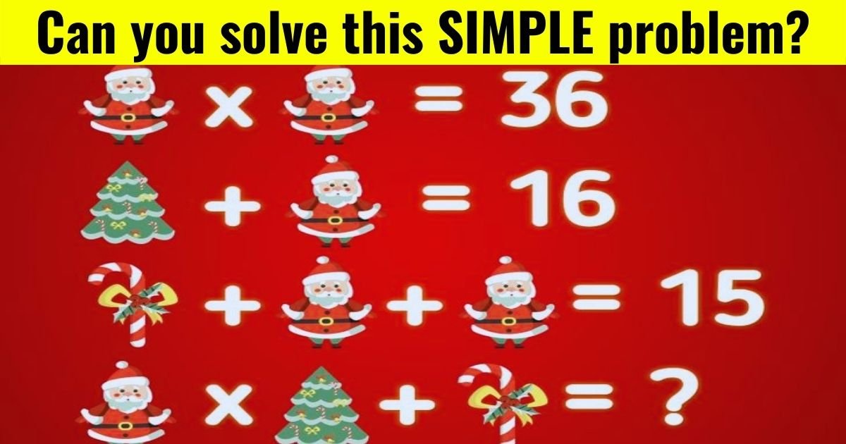 riddle3.jpg?resize=412,232 - 9 Out Of 10 People Can't Solve This Simple Math Problem! But Can You Do It?
