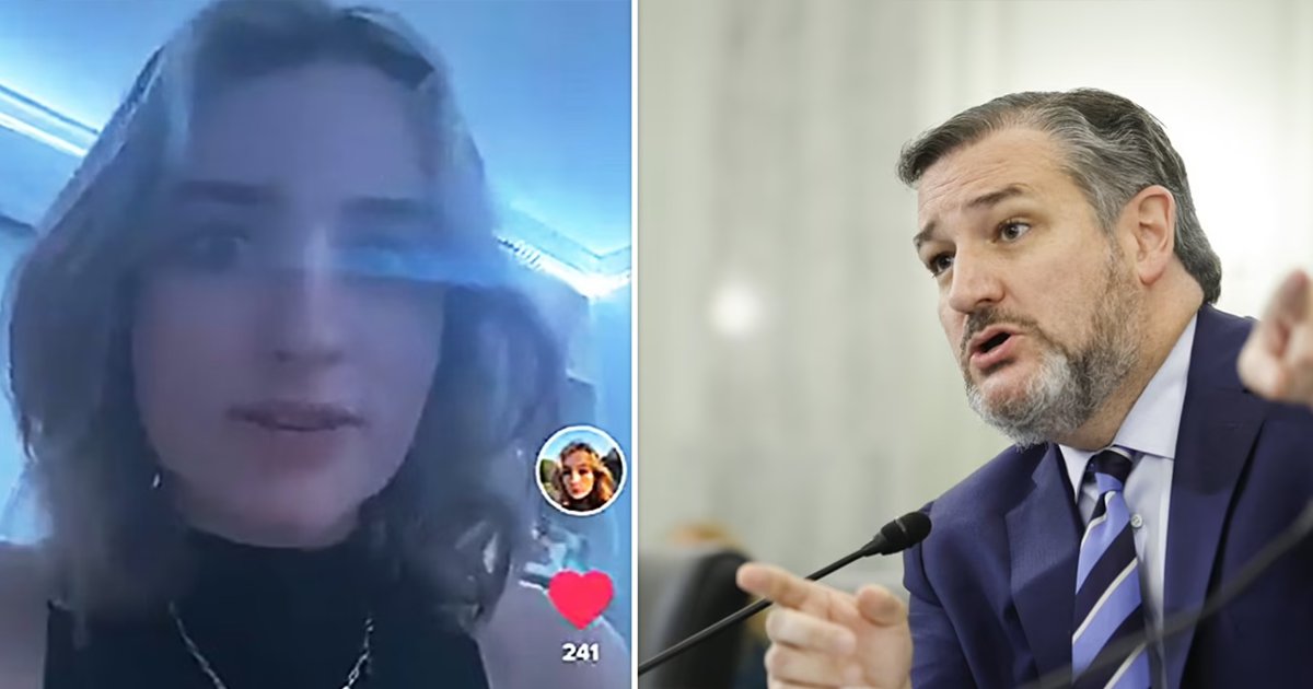 t2.jpg?resize=1200,630 - "I Really Disagree With Most Of His Views"- Texas Senator Ted Cruz's Daughter BLASTS Her Father On TikTok