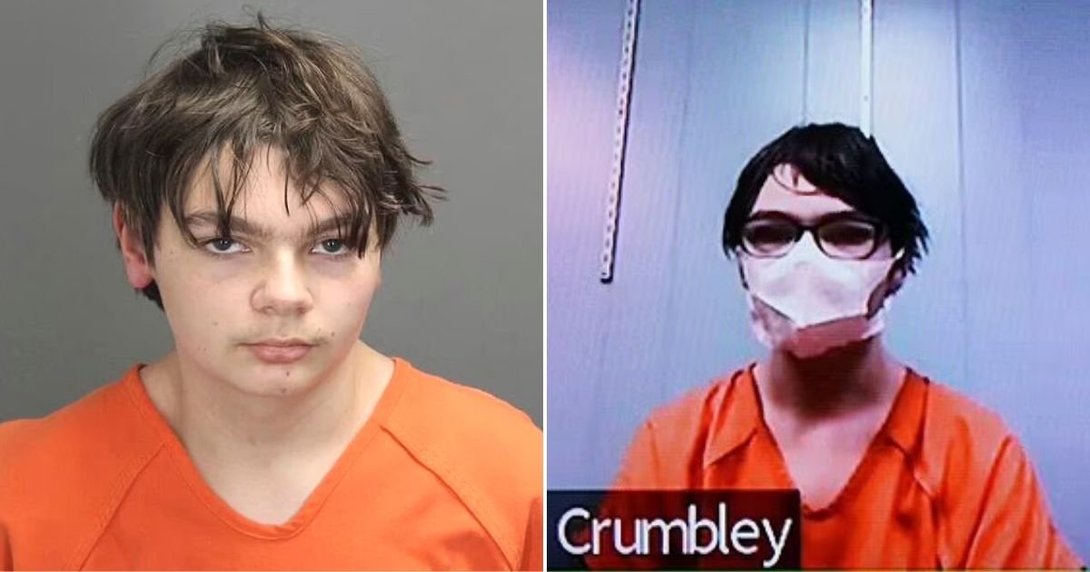 untitled design 2.jpg?resize=1200,630 - BREAKING: Michigan School Shooter Ethan Crumbley Pleads NOT GUILTY To Murdering Four Students