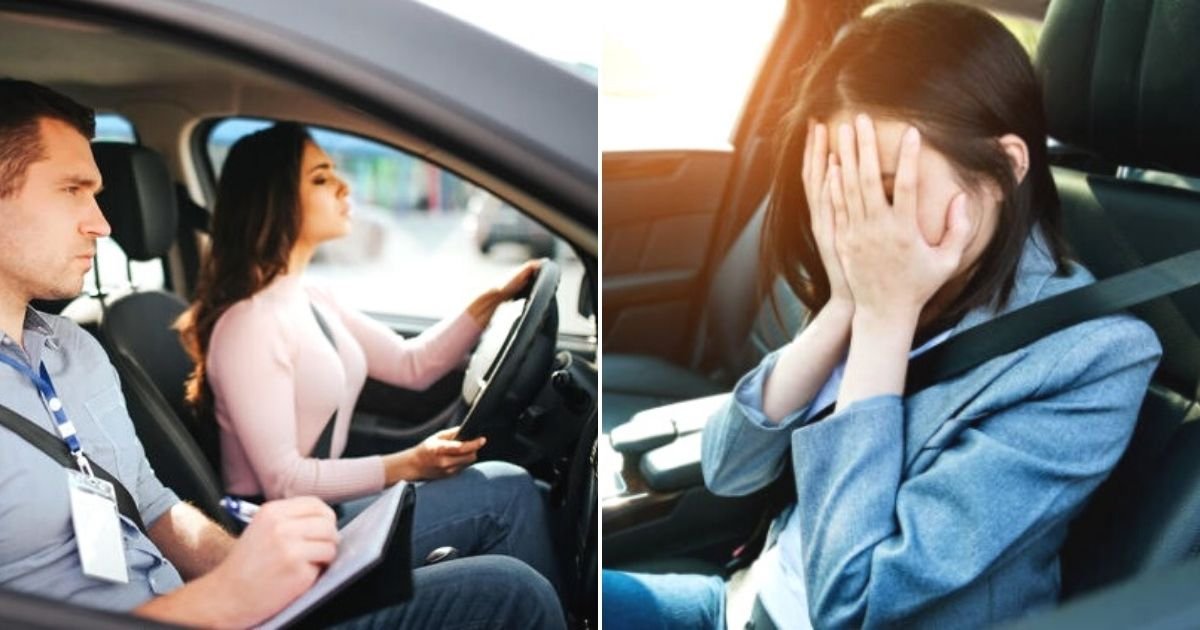 untitled design 28 2.jpg?resize=412,232 - Teenage Girl Left In Tears After Failing Driving Exam Before It Even Started Because Her Examiner Saw ‘Dirt’ In Her Instructor’s Car