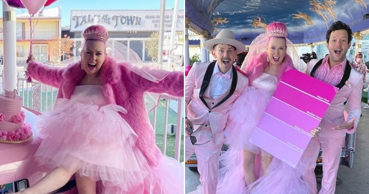 untitled design 51.jpg?resize=412,232 - Woman Marries The Color PINK After 'Dating' It For More Than 40 Years