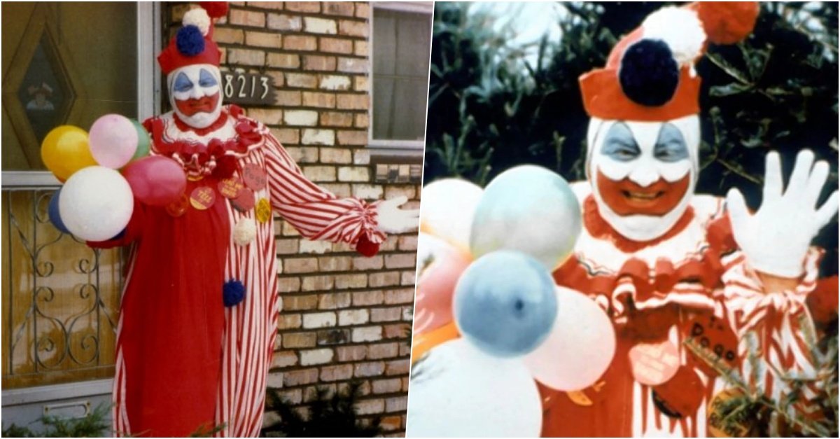 cover photo 23.jpg?resize=1200,630 - John Wayne Gacy Known As "KILLER CLOWN" Had His Brain Removed And Ate KFC For His Death Row Meal