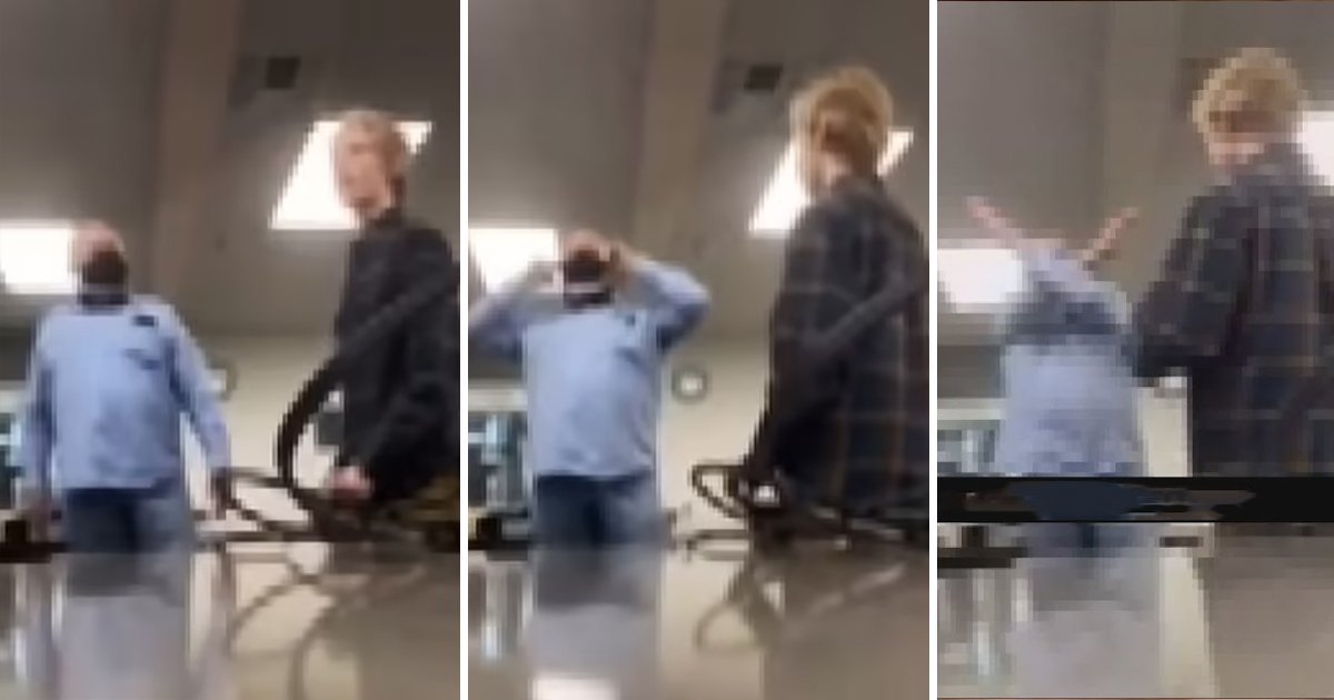 d4 1.jpg?resize=412,275 - California Teacher FIRED After Scolding Teen Student For Wearing A 'Blue Lives Matter' American Flag Face Mask