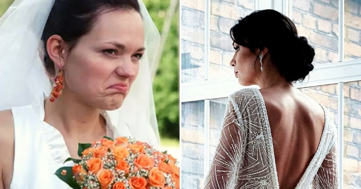 dress6.jpg?resize=1200,630 - Woman BANS Dad's Girlfriend From Her Wedding After She Saw The Dress She Plans To Wear For The Big Day