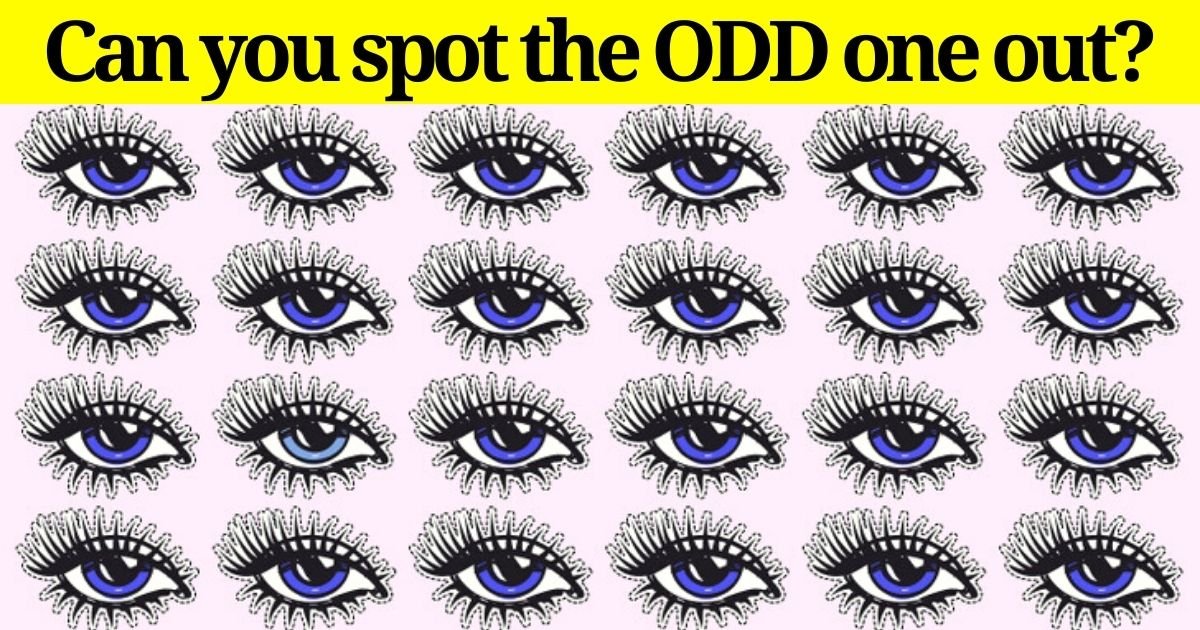 eyes3.jpg?resize=412,275 - 9 Out Of 10 People Can't Spot The ODD One Out In This Picture Of Eyes! But Can You Find It?