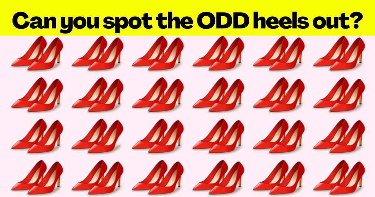 heels3.jpg?resize=412,275 - Only 1 In 10 People Can Spot The ODD Heels Out In Just 10 Seconds! But Can You Also Do It?
