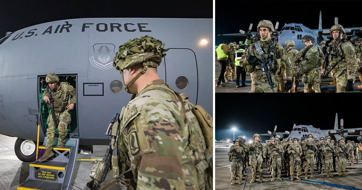 q3 8 1.jpg?resize=412,275 - BREAKING: First Batch Of American Troops Arrive At Russia's Doorstep As Putin's Invasion Of Russia Intensifies