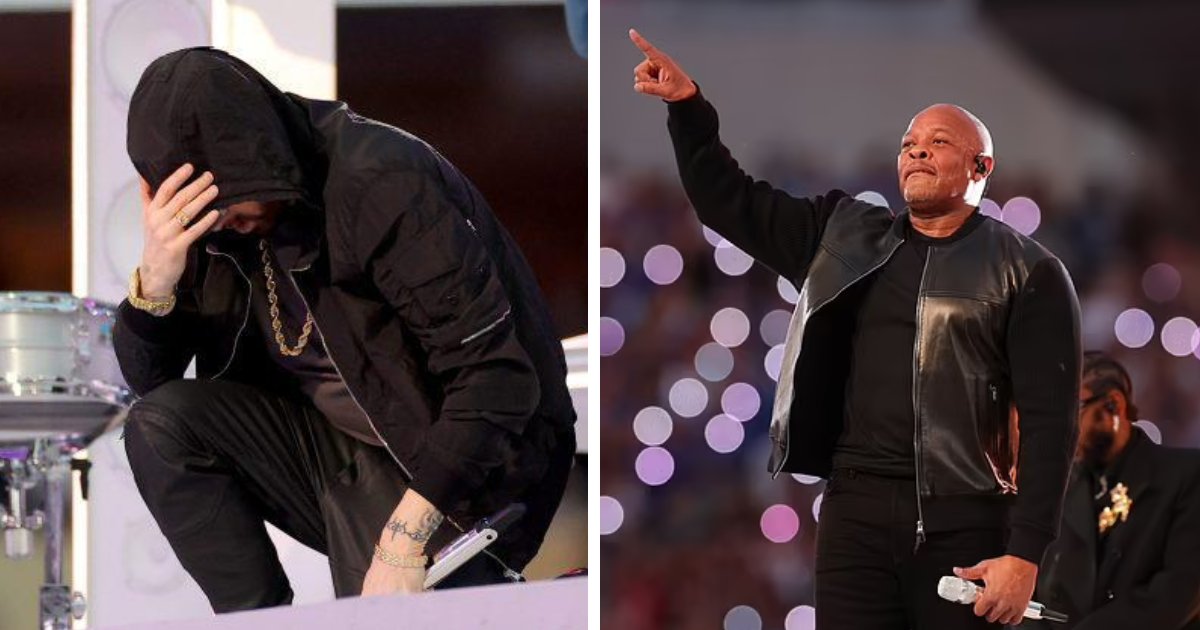 q4 1.png?resize=1200,630 - JUST IN: Dr. Dre Confirms NFL 'Had NO Problem' With Rapper Eminem 'Taking The Knee' At Super Bowl Half-Time Show