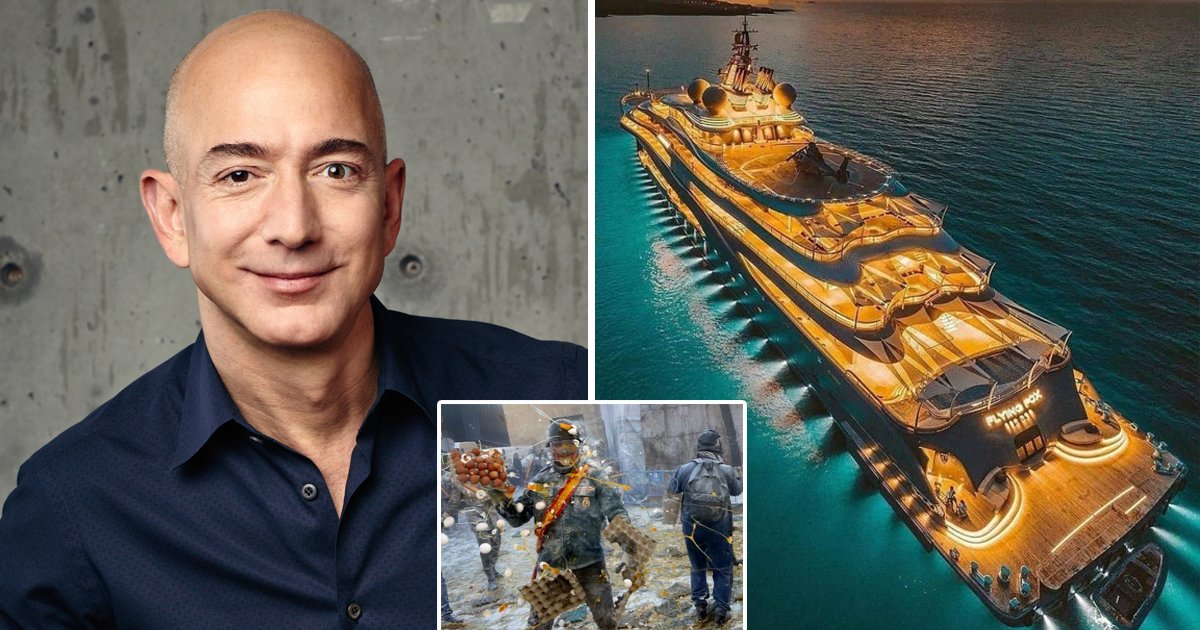 q5 15.jpg?resize=412,275 - Furious Locals Devise 'Master Plan' To Attack Jeff Bezos' Luxury Yacht With ROTTEN Eggs After City's Historic Bridge Under Threat