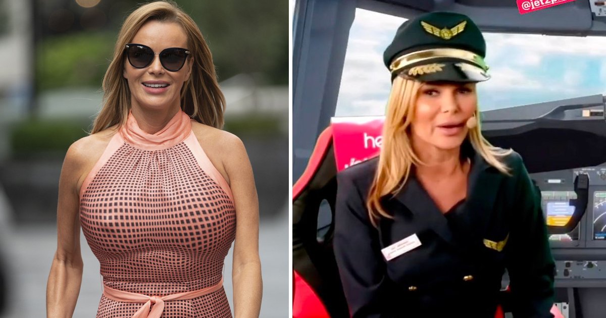 q6 11.jpg?resize=1200,630 - Amanda Holden Teases Fans By Turning Up The Heat In Her RACY Pilot Uniform