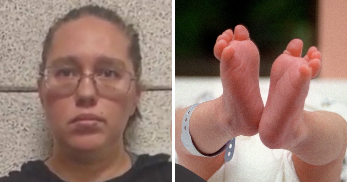 q7.png?resize=1200,630 - Hospital Cameras Catch Mother Abusing Her One-Month-Old Son By SHOVING Fingers Down His Throat