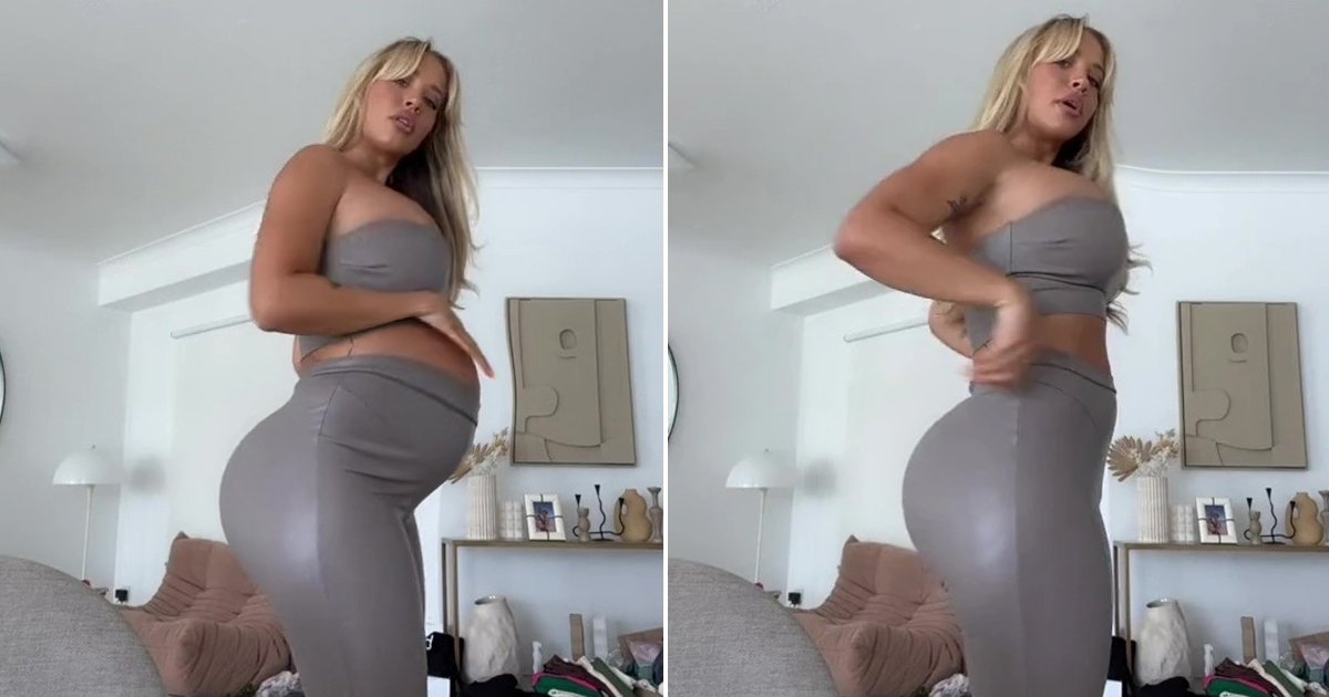 q8 2.jpg?resize=412,275 - Extraordinary Video Shows How 6-Month-Pregnant Woman Makes Her Baby Bump DISAPPEAR With Just 'One Breath In'