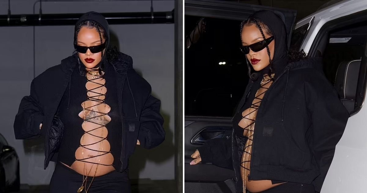 rihanna6.jpg?resize=1200,630 - Rihanna Shows Off Baby Bump As She's Spotted For The First Time Since Announcing Her First Pregnancy