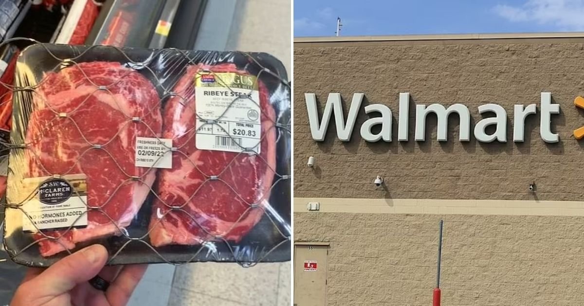 steak4.jpg?resize=1200,630 - Walmart Starts Securing STEAKS Inside Metal Cages To Prevent People From Stealing It Amid Rising Crime Rates