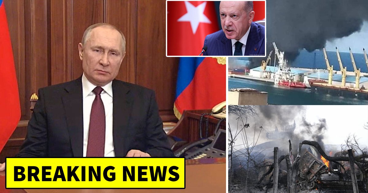 t1 2 1.jpg?resize=412,275 - BREAKING: New Twist In War As Russian Forces BOMB 'Turkish' Ship While Ankara Considers SHUTTING Bosphorus Straits To Russian Warships