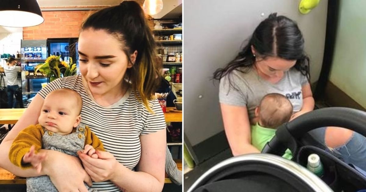 untitled design 15.jpg?resize=412,232 - Mother Forced To Breastfeed Her Baby On Dirty FLOOR After No One Offered Her A Seat
