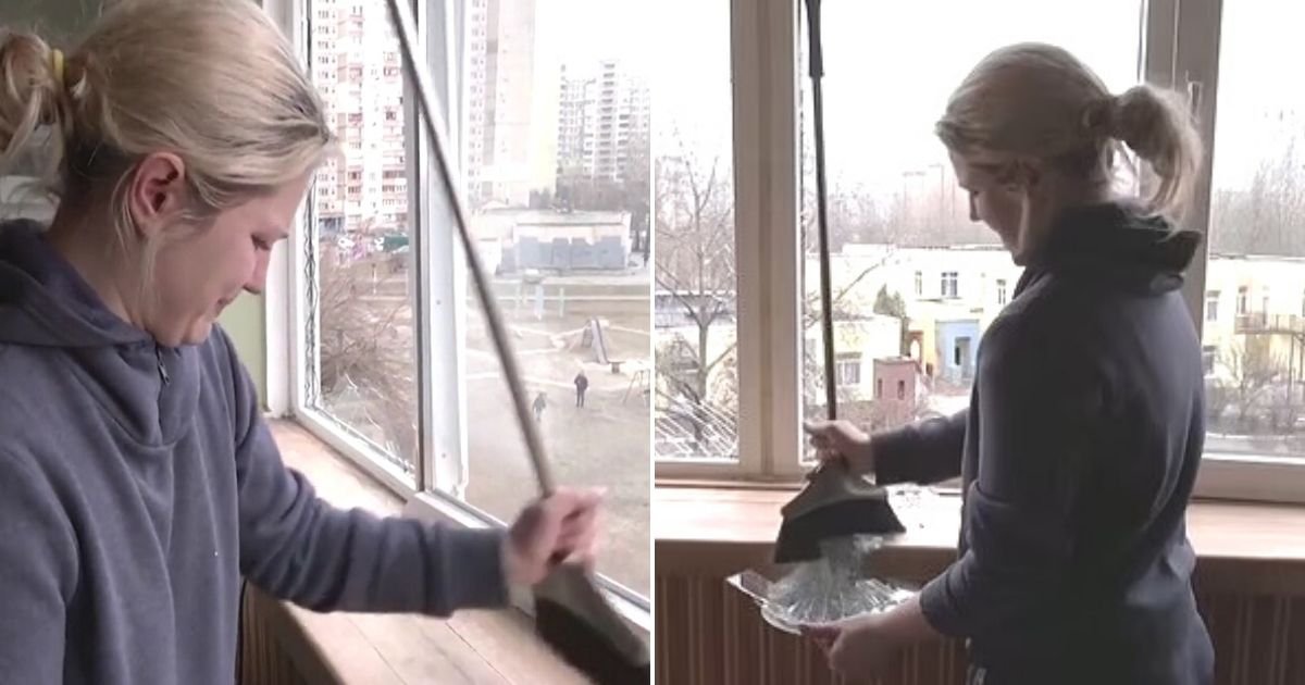 untitled design 49 1.jpg?resize=412,275 - Tear-Jerking Moment Ukrainian Woman Sings The Anthem While Cleaning Debris After An Explosion Wrecked Her Home