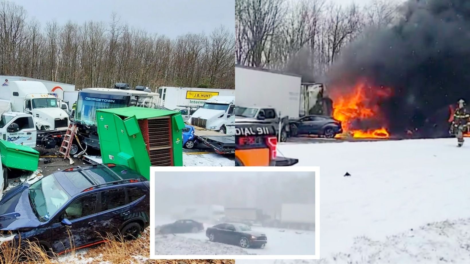 1 113.jpg?resize=412,275 - DEATH TOLL Rises To Six After 80 VEHICLES PILEUP During Snowstorm In Pennsylvania Highway