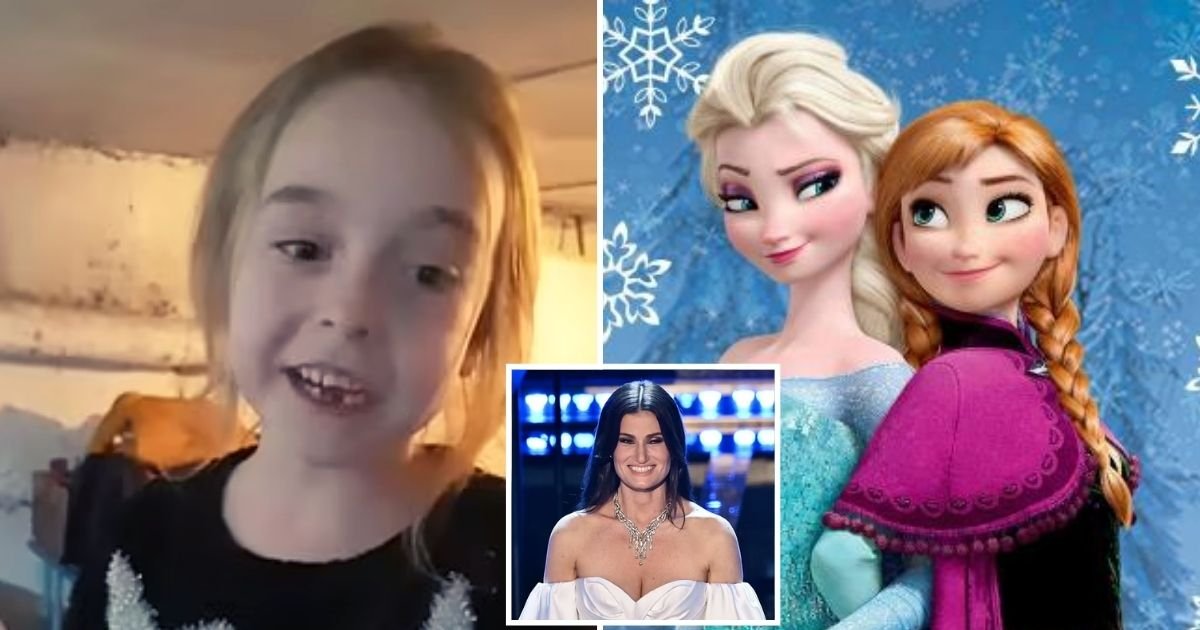 amelia3.jpg?resize=1200,630 - Idina Menzel, The Voice Of Elsa In Disney's Frozen, Responds To A Ukrainian Girl Who Sang 'Let It Go' In A Bomb Shelter