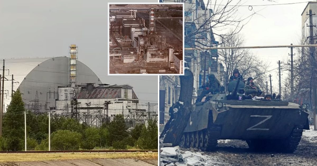 chernobyl4.jpg?resize=1200,630 - BREAKING: Chernobyl Nuclear Plant LOSES Power After Russian Forces Damaged Its High-Voltage Power Line, Raising Fears Radioactive Substances May Leak