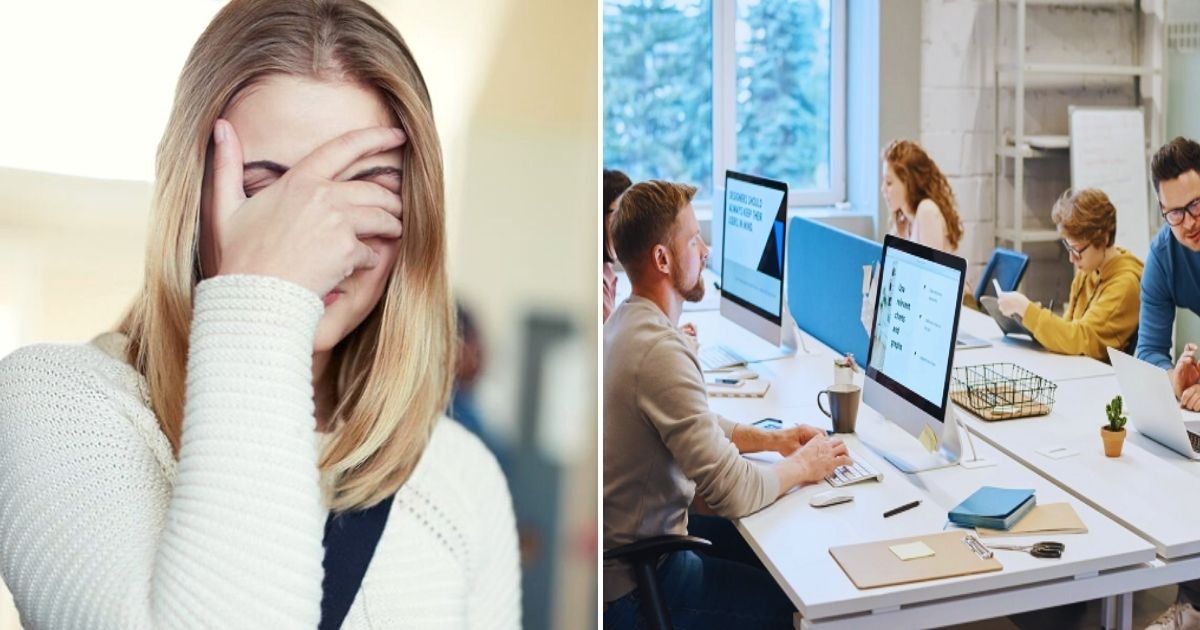 coworker5.jpg?resize=412,232 - Mother Left Embarrassed After Her Attempt To 'Creep' On Her Handsome Co-Worker Backfired Within Seconds