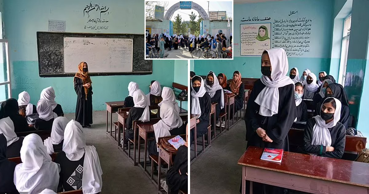 d108.jpg?resize=1200,630 - BREAKING: Taliban SHUT DOWN All Girls' Schools In Afghanistan Just HOURS After Reopening Them