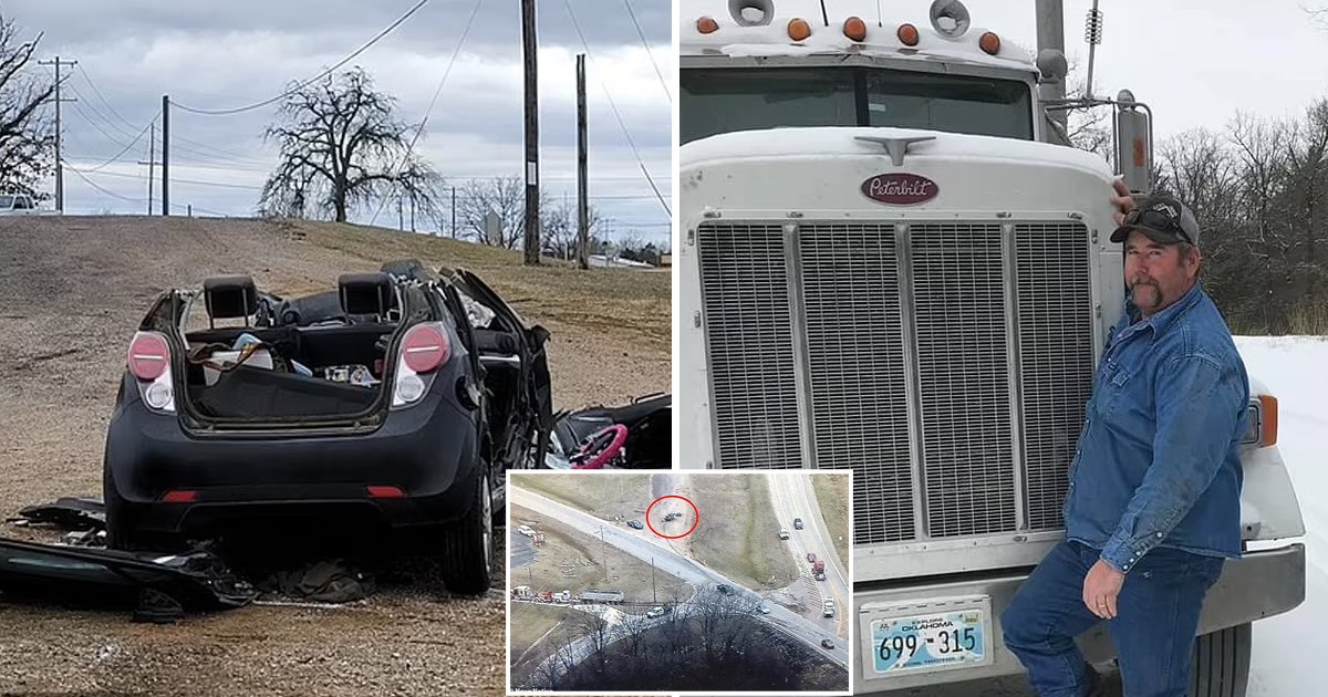 d1211.jpg?resize=412,275 - BREAKING: Car Carrying SIX Oklahoma Teen Victims Had ROLLED Through 'Stop Sign' Before Being SLAMMED By Truck In Tragic Crash