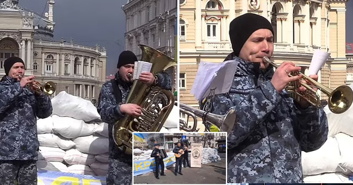 d40.jpg?resize=1200,630 - JUST IN: Ukraine's Navy Musicians Play 'Don't Worry, Be Happy' As Nation Prepares For MAJOR Russian Attack