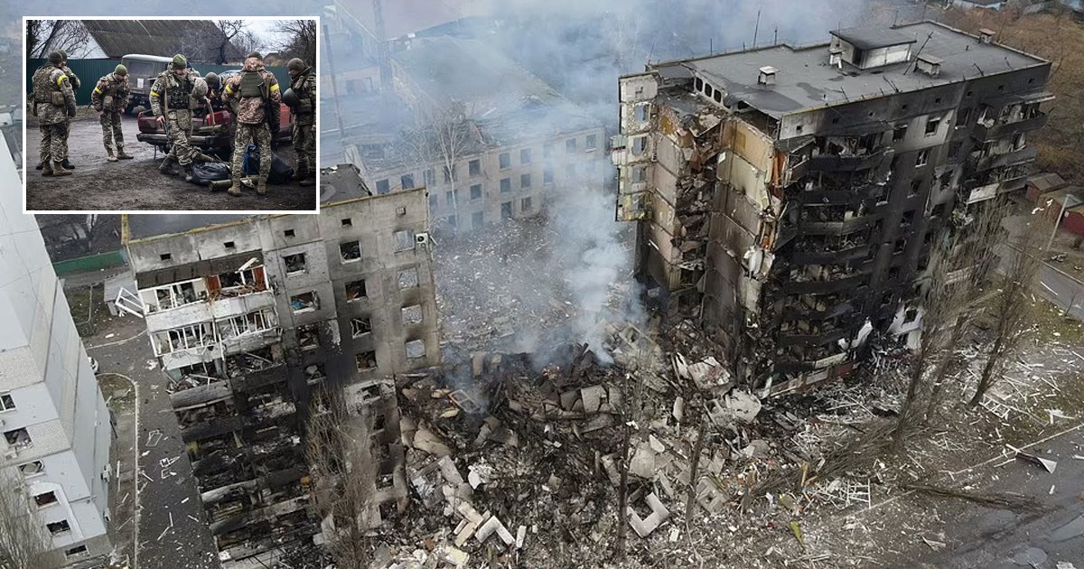d8 1.jpg?resize=412,232 - BREAKING: Ukrainian Jets BOMBARD Russia's 40-Mile Long 'Death Convoy' Heading Towards Capital City Of Kyiv