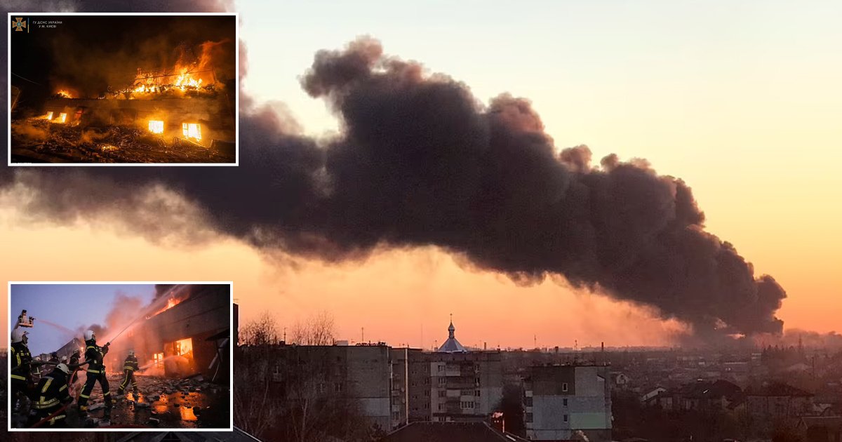 d83.jpg?resize=1200,630 - BREAKING: Russian Airstrikes POUND Ukrainian City Of Lviv As Putin Intensifies Attacks Near Poland