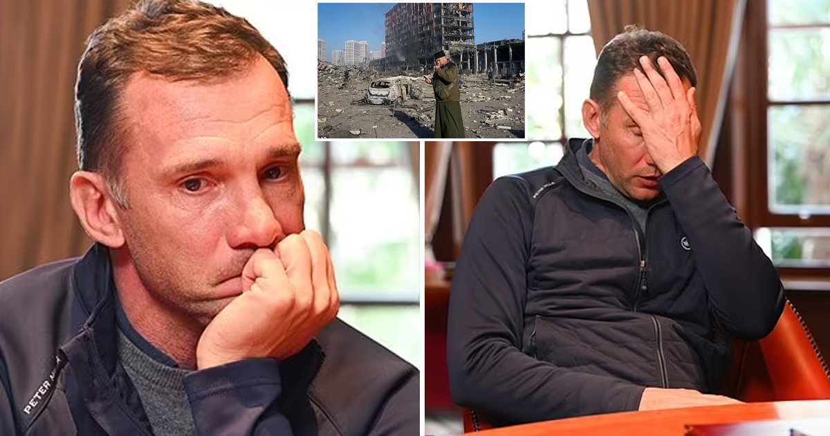 d99 1.jpg?resize=412,275 - Former Chelsea Striker Andriy Shevchenko Speaks On The 'Horrors Of War' In His Nation