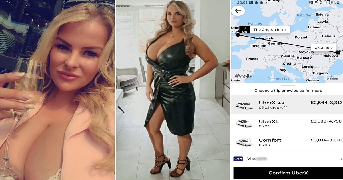 q1 1 5.jpg?resize=412,275 - 34 Year Old 'Drunk' Woman Orders Uber Ride To UKRAINE On Her Night Out