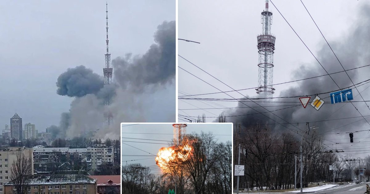 q1 2.jpg?resize=1200,630 - BREAKING: Russia BOMBS Kyiv's TV Tower Causing MASSIVE Deadly Explosion & KILLING 5 People