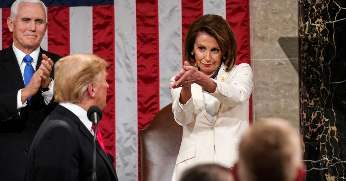 q5.png?resize=1200,630 - Nancy Pelosi Sparks 'Meme Frenzy' After BIZARRE Gesture During Biden's 'State Of The Union' Address