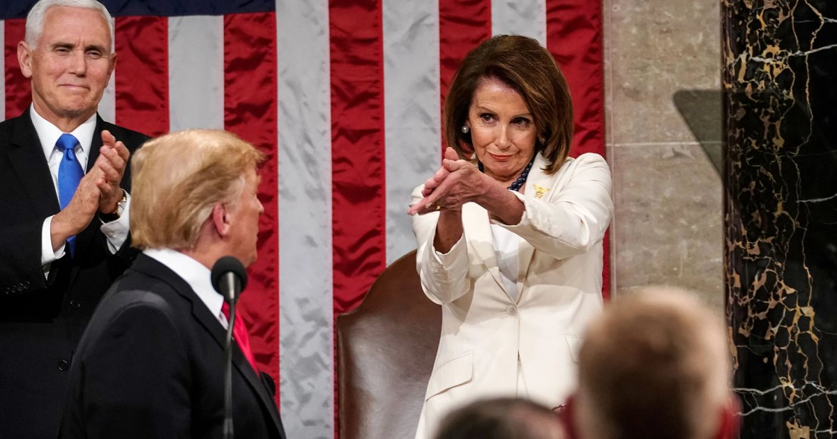 q5.png?resize=412,275 - Nancy Pelosi Sparks 'Meme Frenzy' After BIZARRE Gesture During Biden's 'State Of The Union' Address