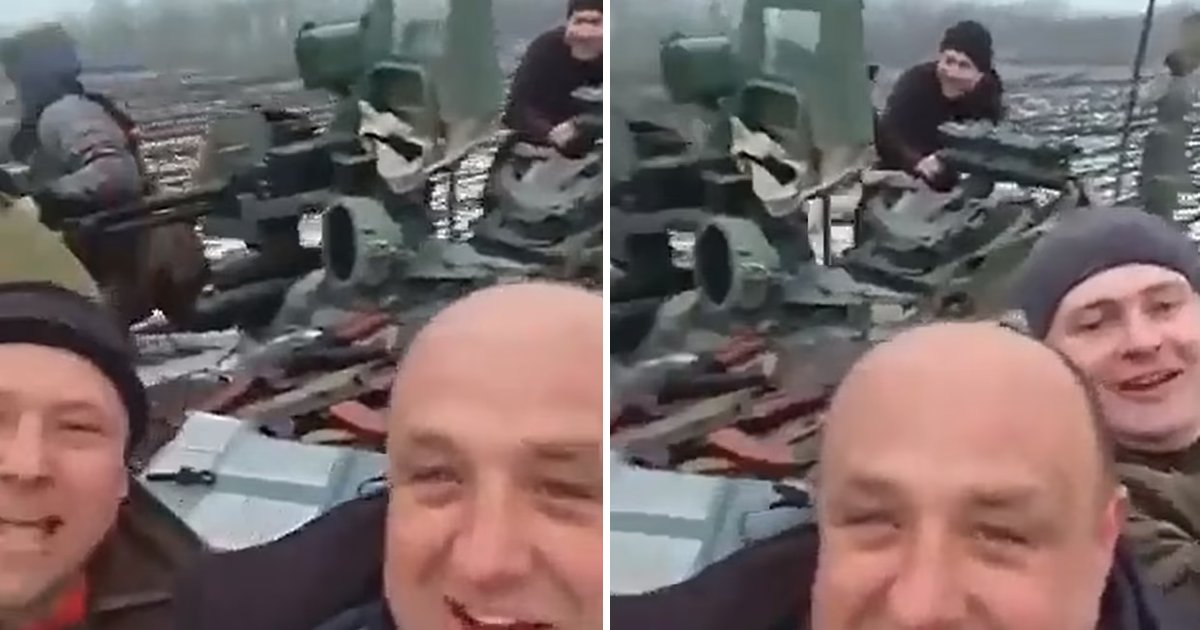 q6.jpg?resize=412,232 - JUST IN: Ukraine CAPTURES Russian Tank & Takes Giant Armored Vehicle For 'Joy Ride' In Kharkiv