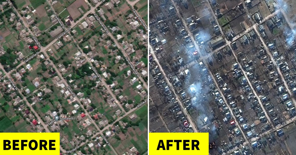 q8.jpg?resize=412,232 - JUST IN: New Satellite Images Show Devastating Situation In Ukraine As Smoke Billows From Burning Homes With GIANT Craters All Around