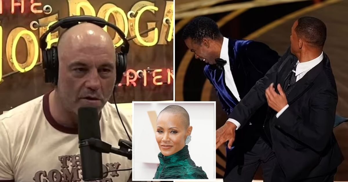 rogan2.jpg?resize=1200,630 - Joe Rogan Criticizes Will Smith For Setting 'Terrible Precedent' After The Actor Slapped Chris Rock At The Oscars