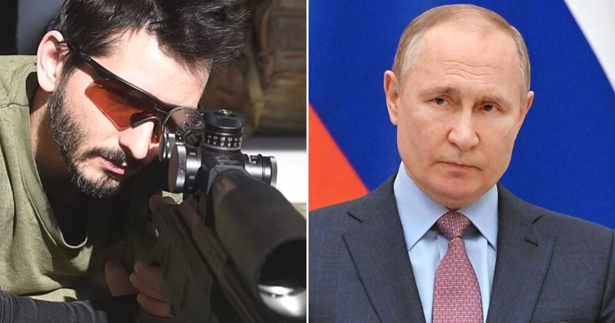 untitled design 27.jpg?resize=412,275 - BREAKING: World's TOP Sniper Issues Chilling Warning To Putin After Arriving In Ukraine To Fight Russia