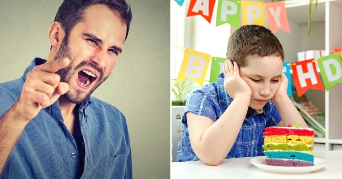 untitled design 5.jpg?resize=1200,630 - Man Refuses To Let His Son Invite His Friends To His Birthday Party And Lashes Out At His Wife Saying He Doesn’t Want Guests He Doesn’t Know