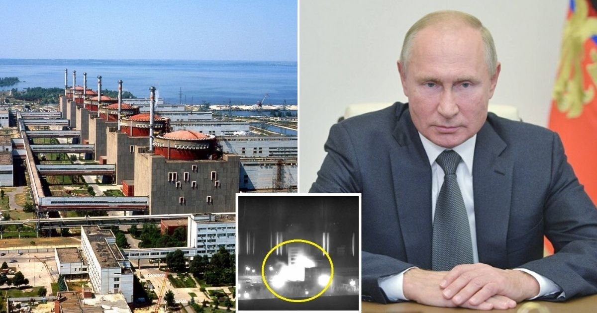 untitled design 81.jpg?resize=412,232 - BREAKING: Europe's Biggest Nuclear Plant On FIRE After Russian Troops Besiege The Facility