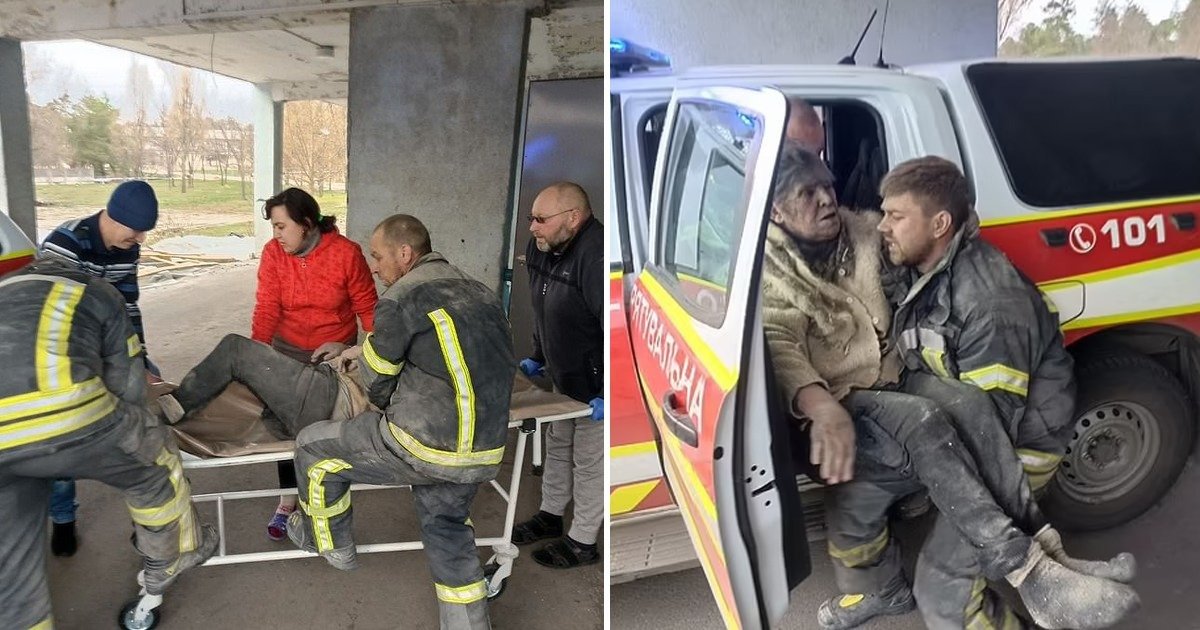 6822afa0 d13d 4060 a09d 3818774db009.jpg?resize=412,232 - BREAKING: Elderly Woman Pulled Out ALIVE From Rubble After Russian Airstrike