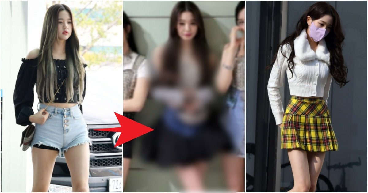 collage 297.jpg?resize=412,275 - '다리가 맞아??' 현재 역대급으로 심각하다고 난리 난 장원영의 몸 상태